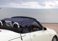 【Copen AirTop®︎/チェック柄・ネイビー】最新2026モデル　コペン専用ビキニトップ（基本送料込）