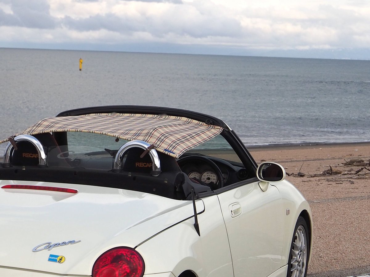 Copen AirTop®︎/チェック柄・ベージュ】最新2025モデル コペン専用