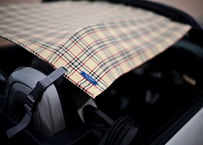 【Copen AirTop®︎/チェック柄・ベージュ】最新2026モデル　コペン専用ビキニトップ（基本送料込）