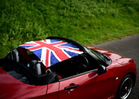 【Copen AirTop®︎/UK Vintage Light/英国国旗・ユニオンジャックビンテージライト】最新2026モデル　コペン専用ビキニトップ（基本送料込）