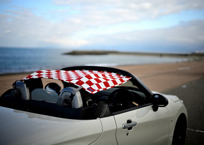 Copen AirTop®︎/カラー：チェッカー柄・茜（赤）】最新2025
