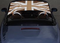 【Copen AirTop®︎/セピア・ユニオンジャック（英国国旗）】最新2026モデル　コペン専用ビキニトップ（基本送料込）