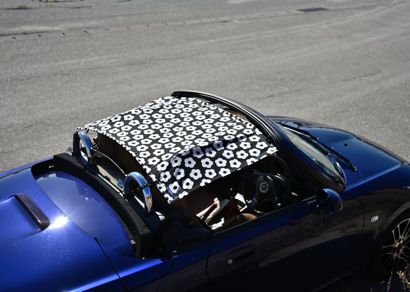 Copen AirTop®︎/北欧花柄・ブラック小柄】最新2026モデル コペン専用