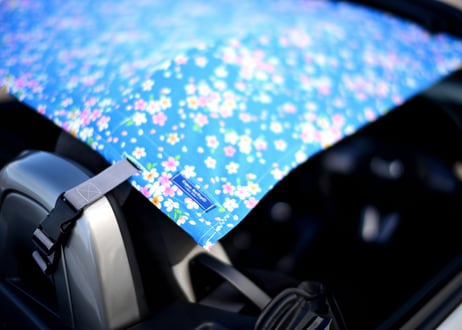 【Copen AirTop®︎/カラー：桜ブルー】最新2026モデル　コペン専用ビキニトップ（基本送料込）