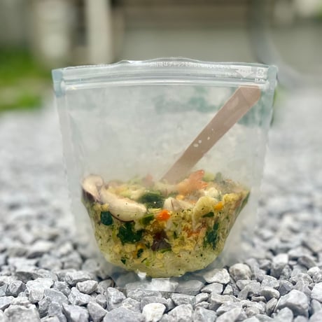 ごま油香るあんかけご飯