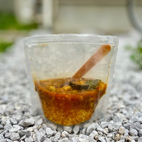 大豆と野菜とフルーツのゴロゴロカレー