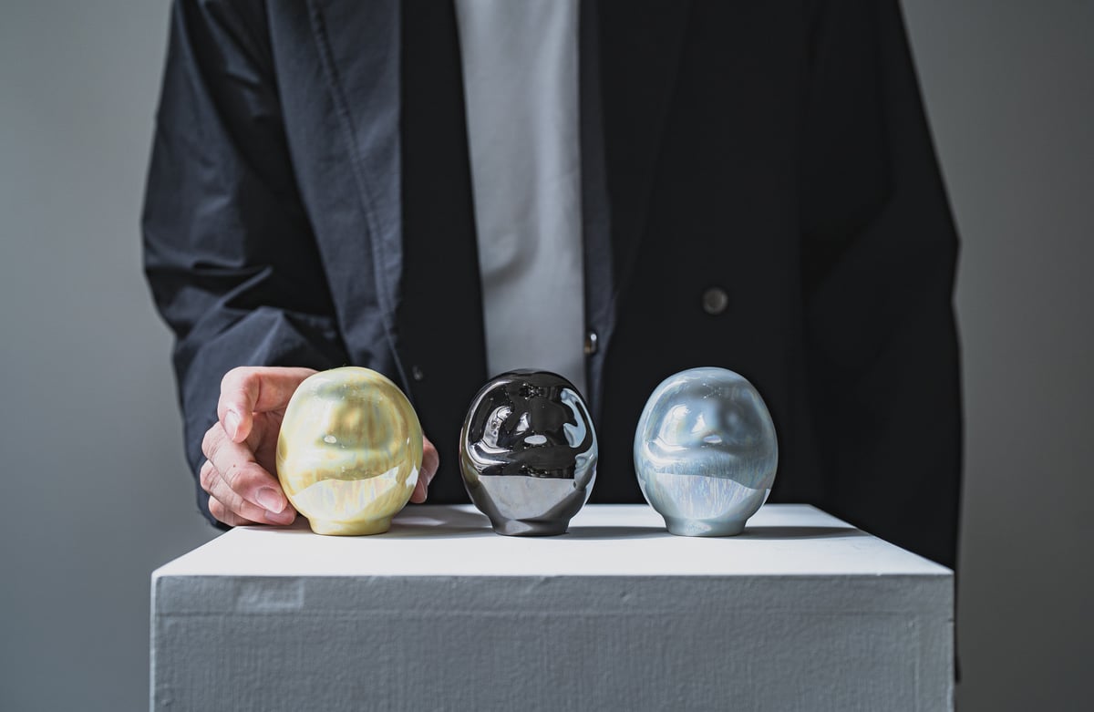 新品未使用　OBI 有田焼　黒だるま だるま-ひわ | OBI PORCELAIN