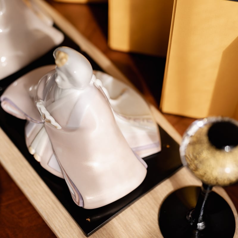 ぼんぼり ＜ブラック＞ | OBI PORCELAIN