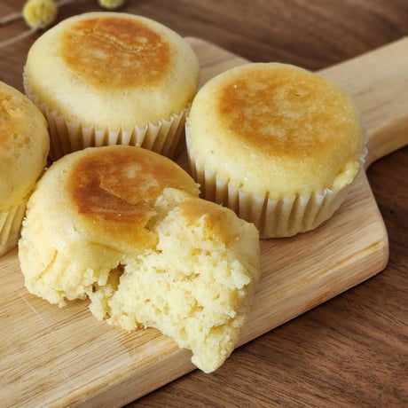 【レシピ】米粉のチーズ蒸しケーキ