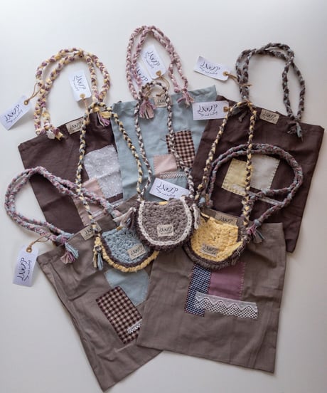 LOOP × Tammy - patchwork tote bag - pink/brown