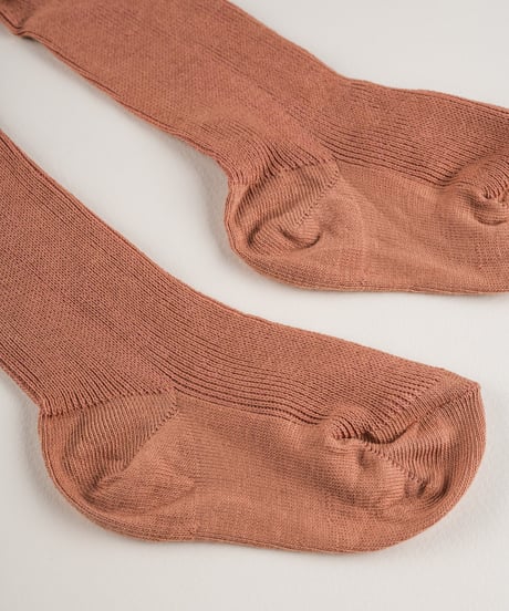 mile - tights with braces - cinnamon