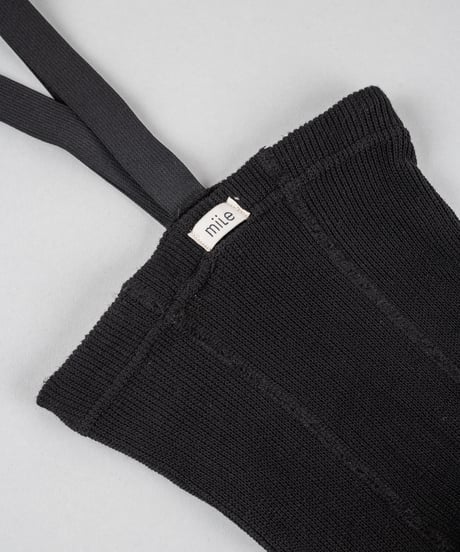 【 LAST1 / 6-12m 】mile - tights with braces - black