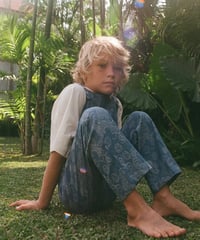【 LAST1 / 6y 】SAUCE - overall fancky denim