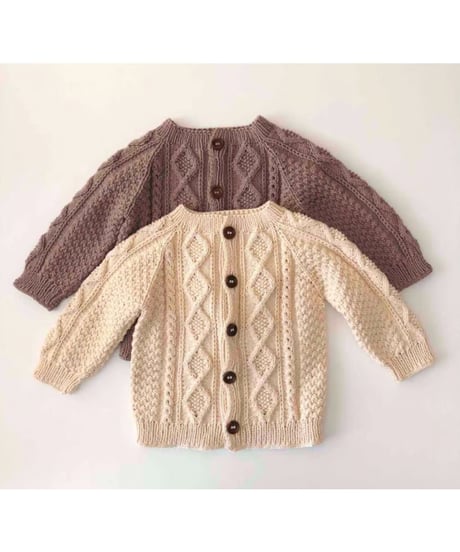 babytoly - cable cardigan