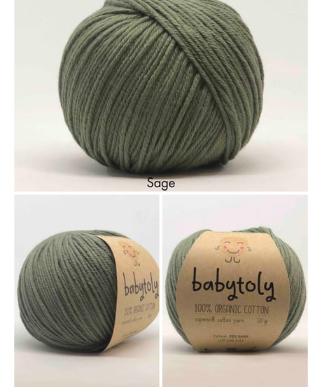 【 pre-order 】babytoly - organic yarns（R-Z）