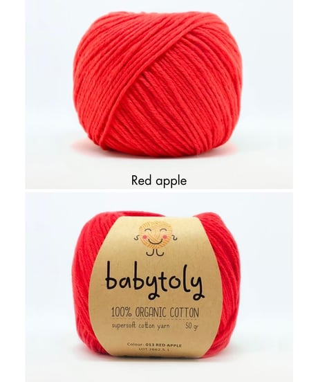 【 pre-order 】babytoly - organic yarns（R-Z）