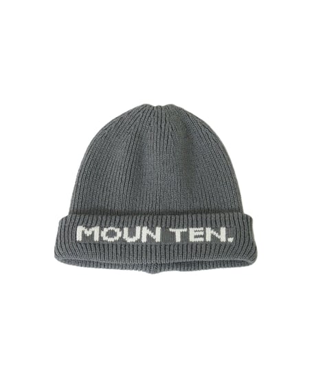MOUN TEN. - MOUN TEN. watch cap - charcoal