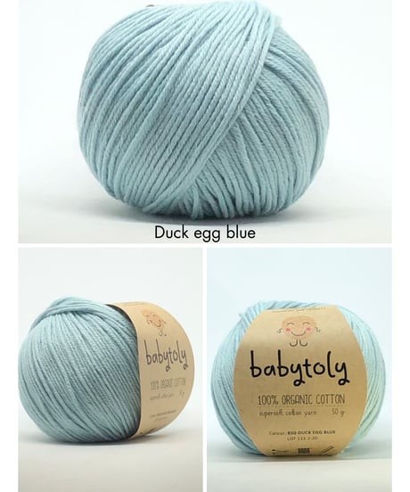 【 pre-order 】babytoly - organic yarns（A-G）