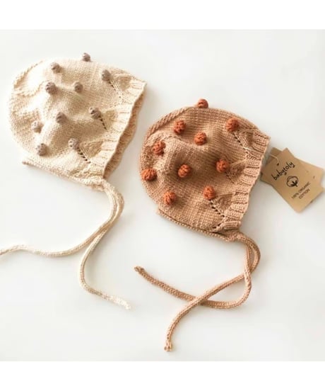 babytoly - blossom popcorn bonnet
