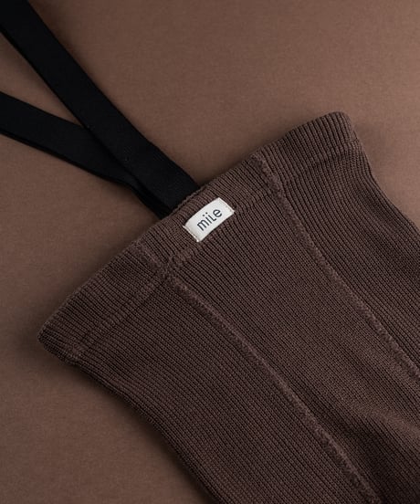 mile - kids’ leggings with braces - cocoas