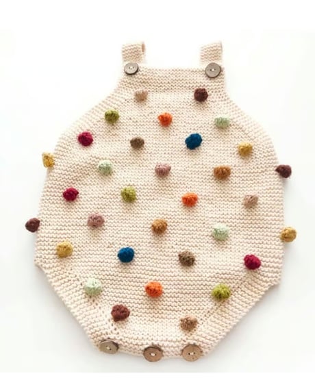 babytoly - rainbow popcorn romper