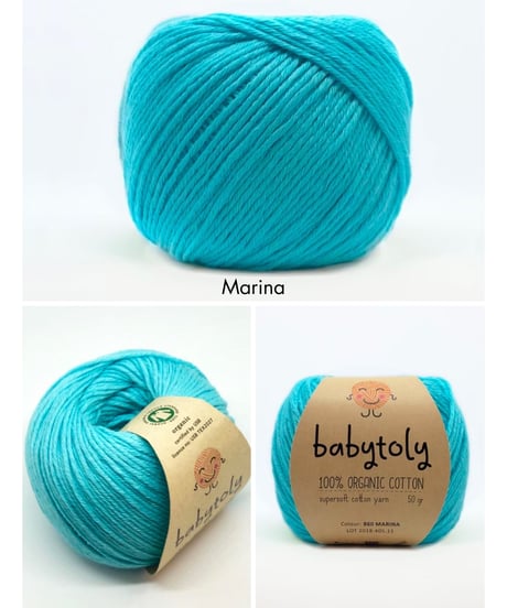 【 pre-order 】babytoly - organic yarns（H-P）