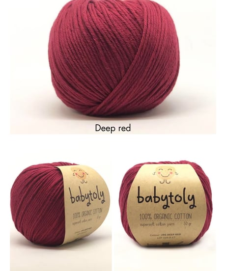 【 pre-order 】babytoly - organic yarns（A-G）