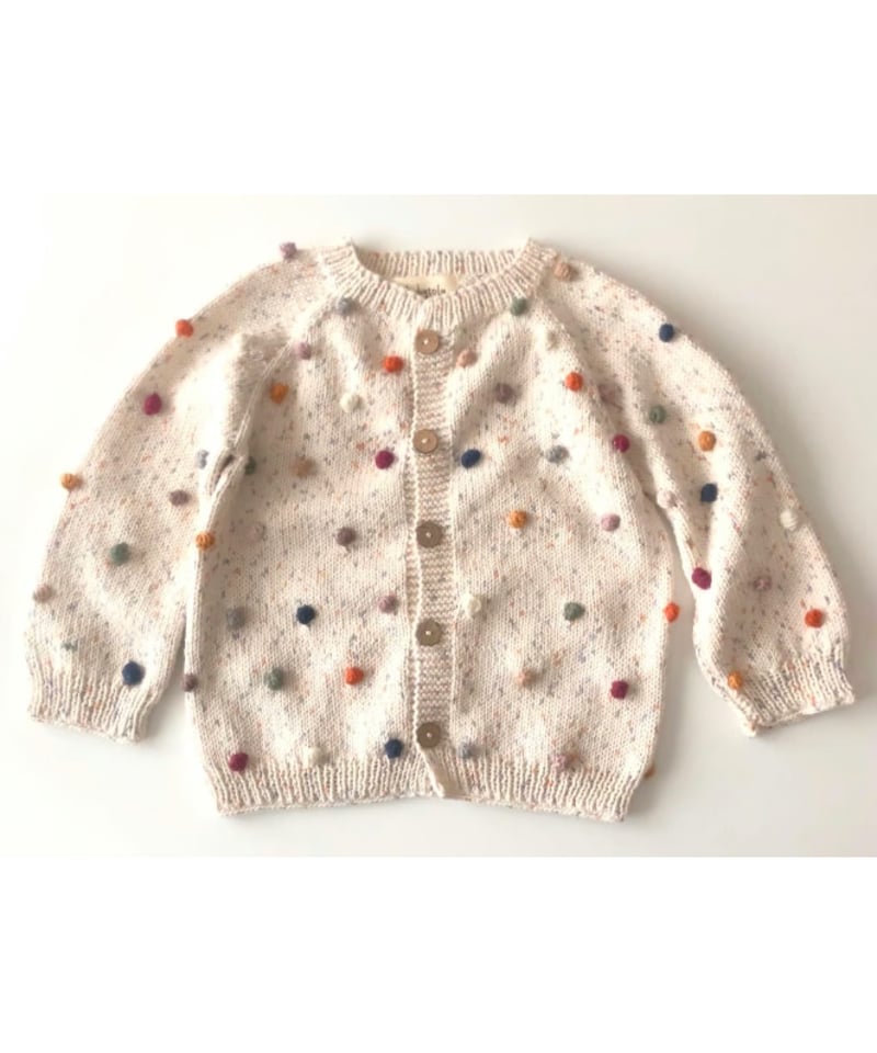 Babytoly ポップコーン カーディガン 1-3years 限定！完売品! Babytoly