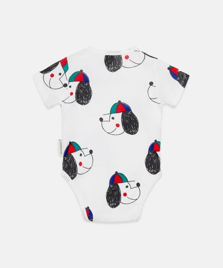 Weekend House Kids - baby happy dog body - white
