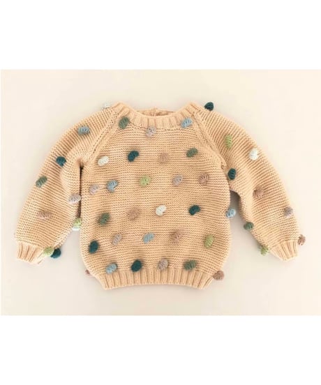 babytoly - rainbow popcorn sweater