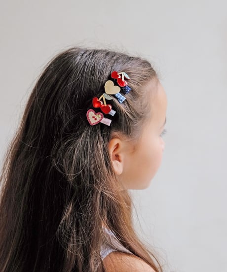 MIMI&LULA - red cherries mini clips