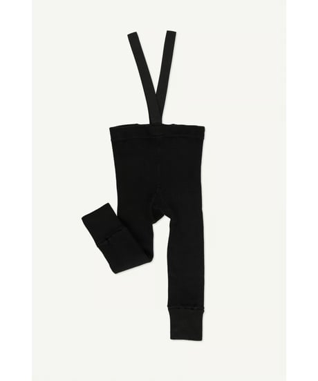 mile - kids’ leggings with braces - black