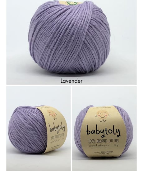 【 pre-order 】babytoly - organic yarns（H-P）