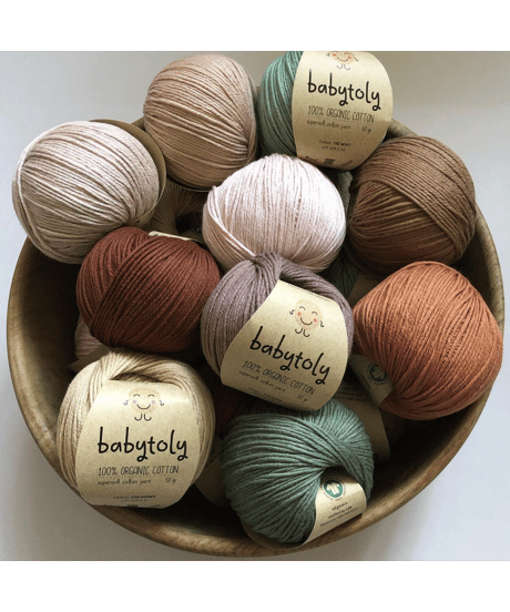 【 pre-order 】babytoly - organic yarns（A-G）