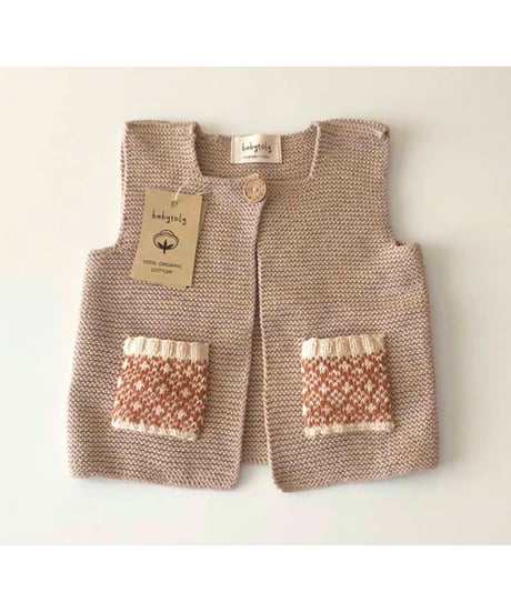 babytoly - folk vest