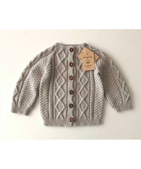 babytoly - cable cardigan