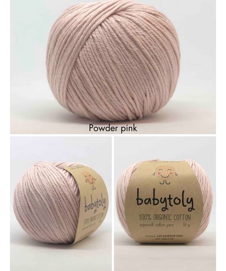 【 pre-order 】babytoly - organic yarns（H-P）