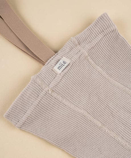 【 LAST1 / 3-6m 】mile - tights with braces - sandstones