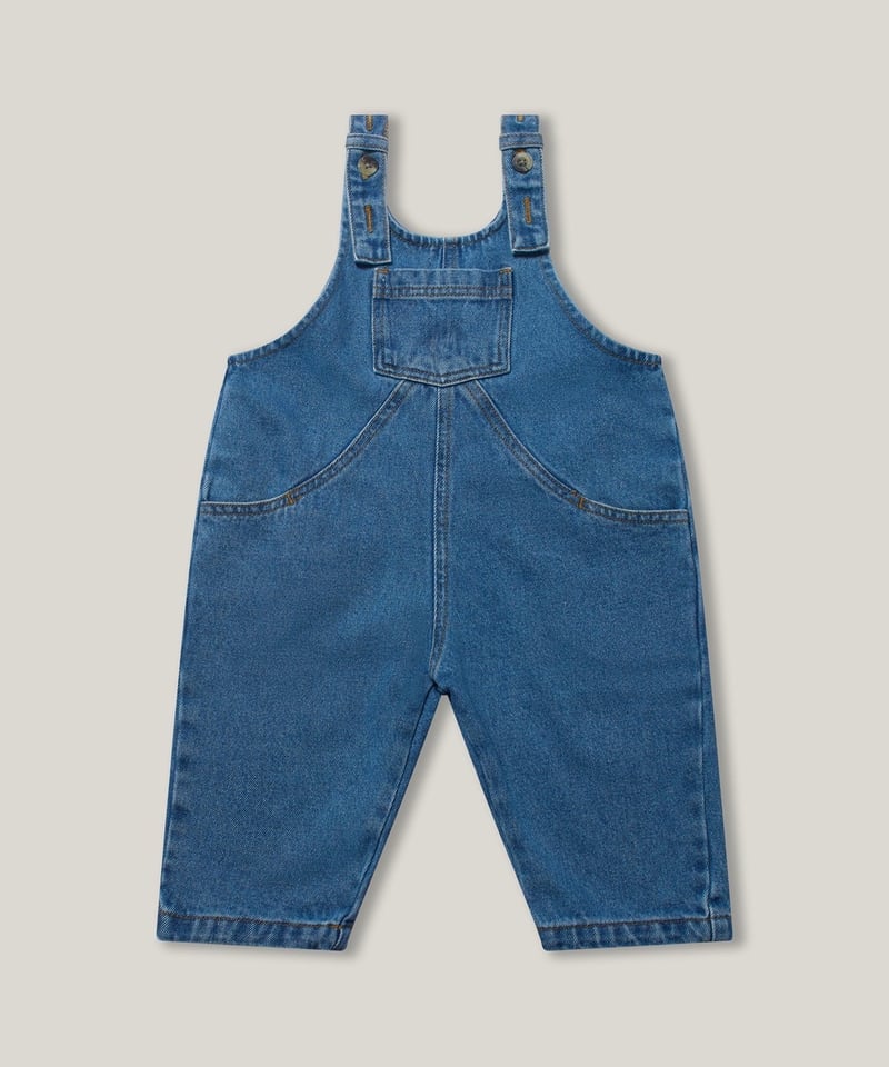 THE SIMPLE FOLK - the oversized denim dungaree