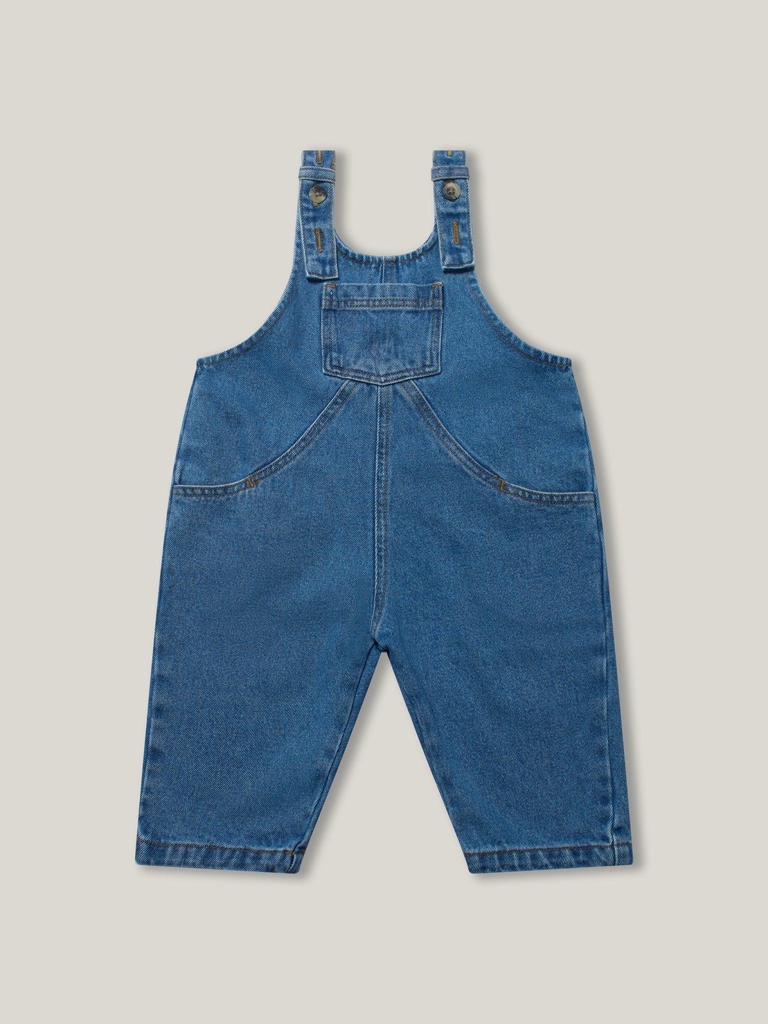 THE SIMPLE FOLK - the oversized denim dungaree