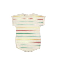 【 LAST1 / 18m 】BaYiRi - botanical stripes body - milk&mini stripes