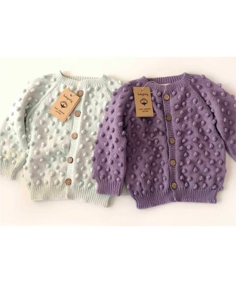 babytoly - popcorn cardigans