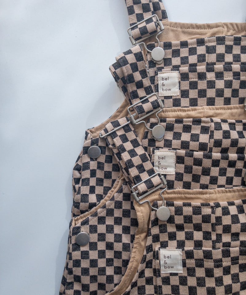 ボトムス bel&bow Checkerboard Overall 1y ボトムス bel&bow Checkerboard Overall 1y bel&bow