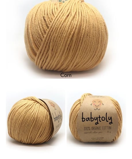 【 pre-order 】babytoly - organic yarns（A-G）