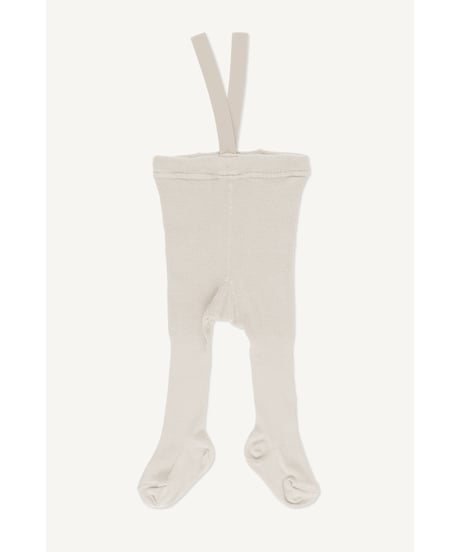 【 LAST1 / 0-3m 】mile - tights with braces - creamy