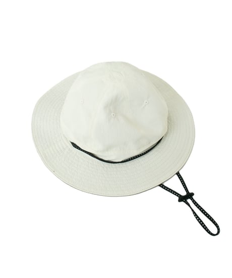 MOUN TEN. -  reversible adventure hat (re-nylon) - charcoal×sand