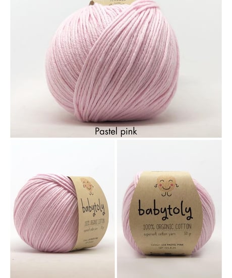 【 pre-order 】babytoly - organic yarns（H-P）