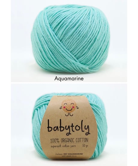 【 pre-order 】babytoly - organic yarns（A-G）