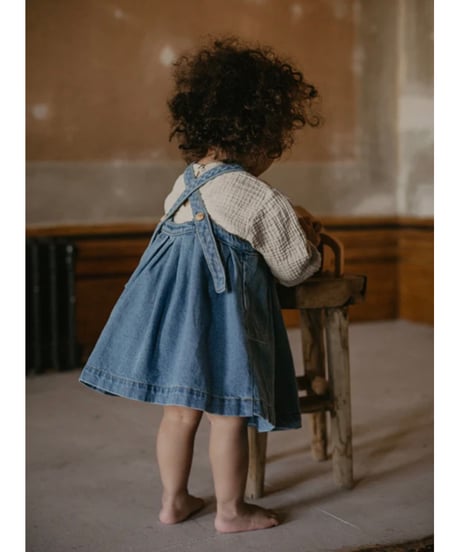 THE SIMPLE FOLK - the oversized denim pinafore