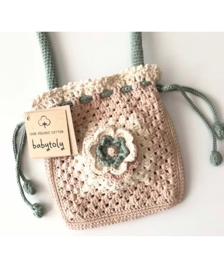 babytoly - flower pouch bags - 3 layer flower design